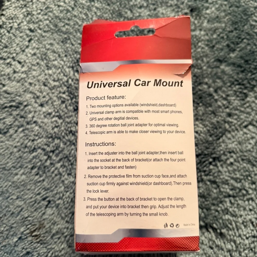 Universal Car Mount, works with most phones!